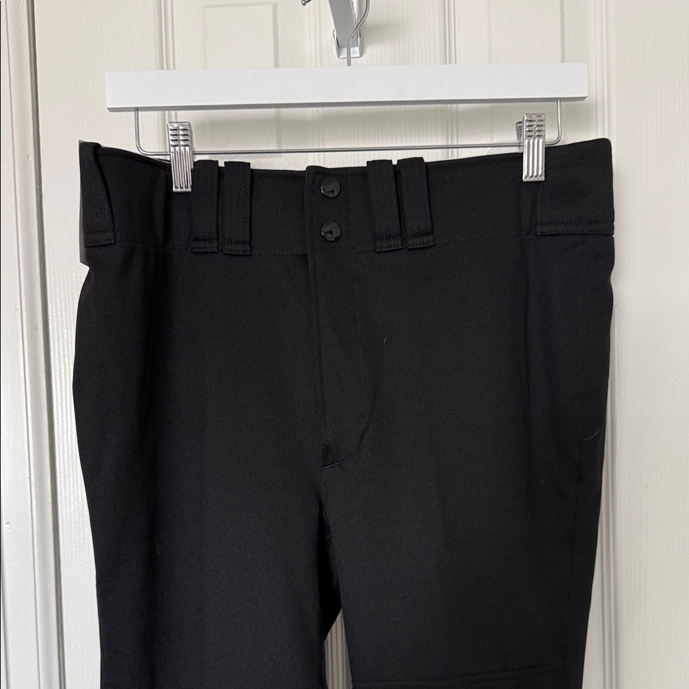 Mizuno Youth XXL 7/8 Tapered Baseball Pants Black YXXL NWT